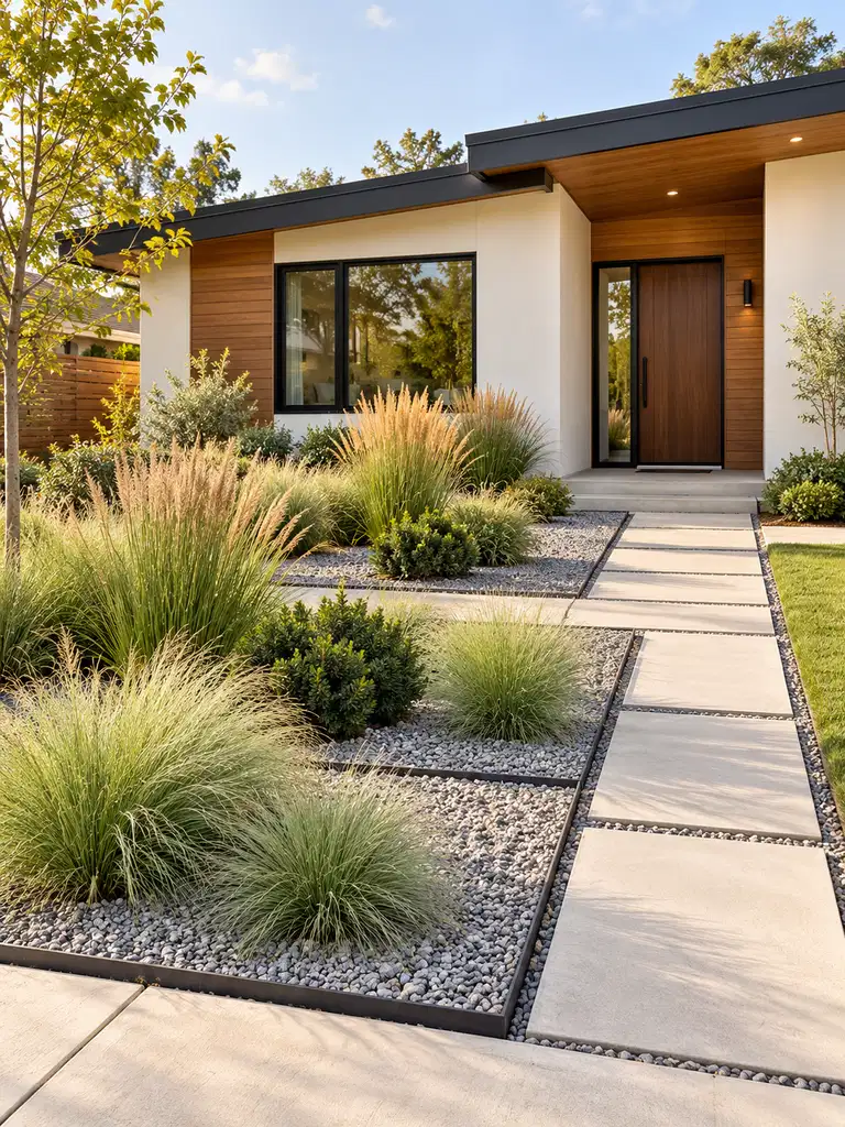 23 Front Yard Landscape Design Ideas That Make Any Home Look Beautiful - image 07