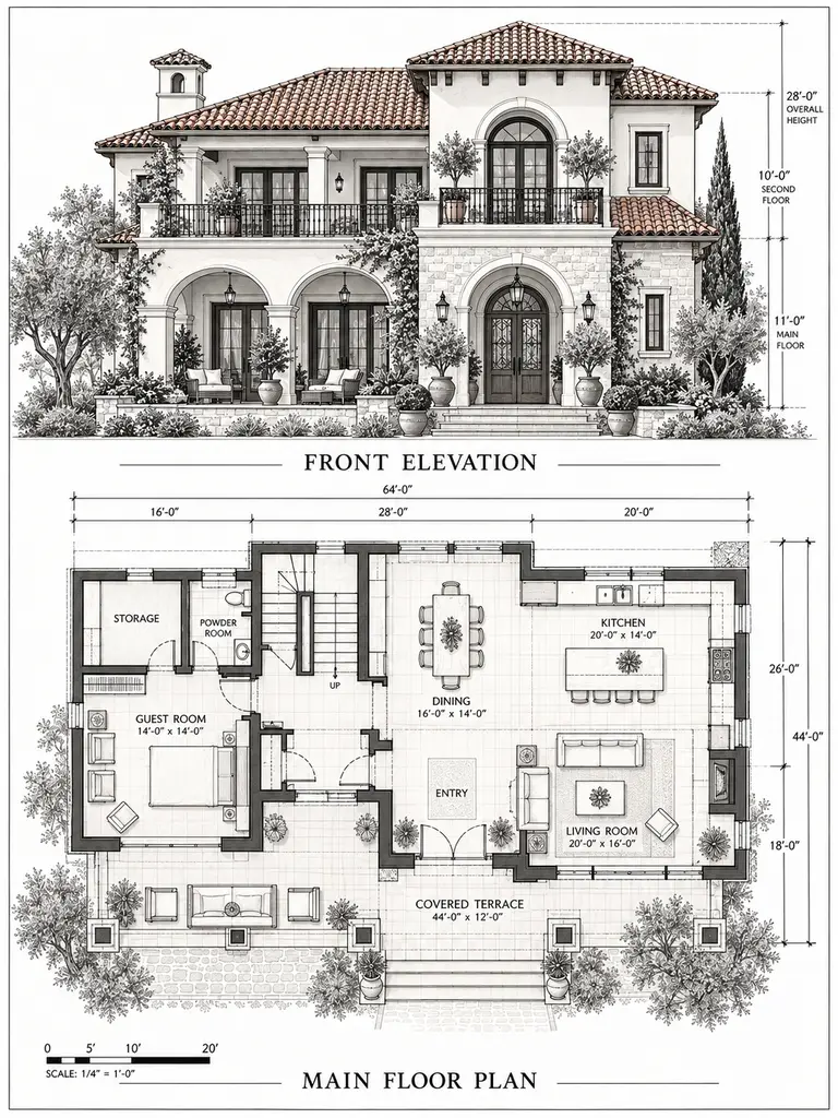 23 Beautiful Classic Villa Design Ideas With Timeless Architectural Style - image 08