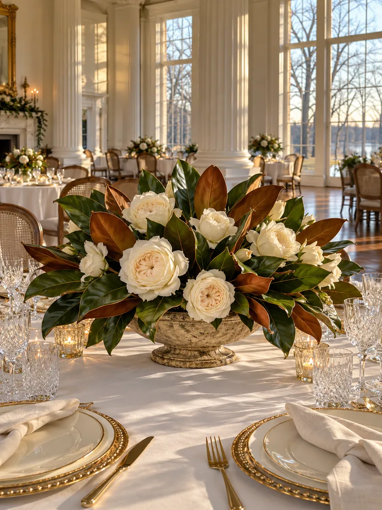 Stunning December Wedding Centerpieces for Round Tables - image 08