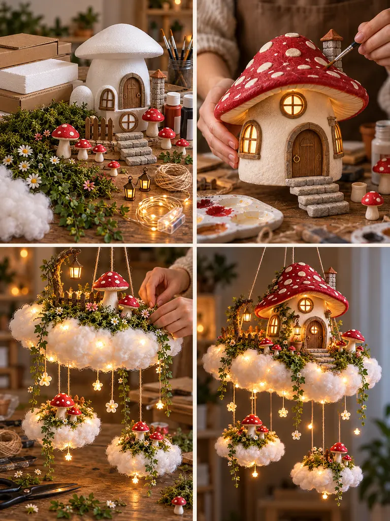 23 Floating Cloud House Ideas With Magical Handmade Designs - image 08
