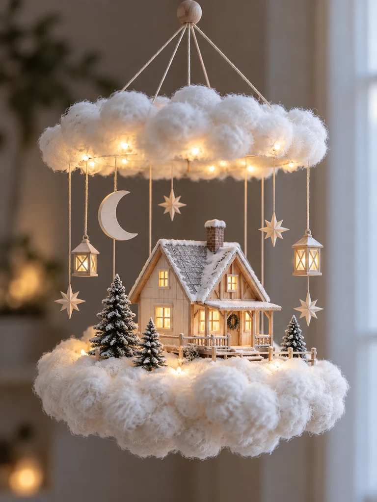23 Floating Cloud House Ideas With Magical Handmade Designs - image 09