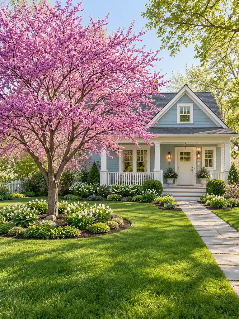 23 Front Yard Landscape Design Ideas That Make Any Home Look Beautiful - image 09
