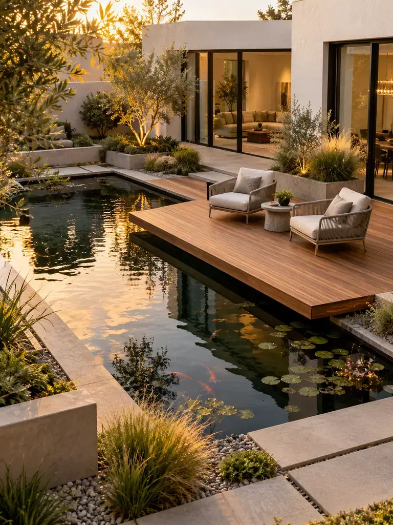 45 Courtyard Garden Ideas With Pond for a Beautiful Outdoor Retreat - image 09