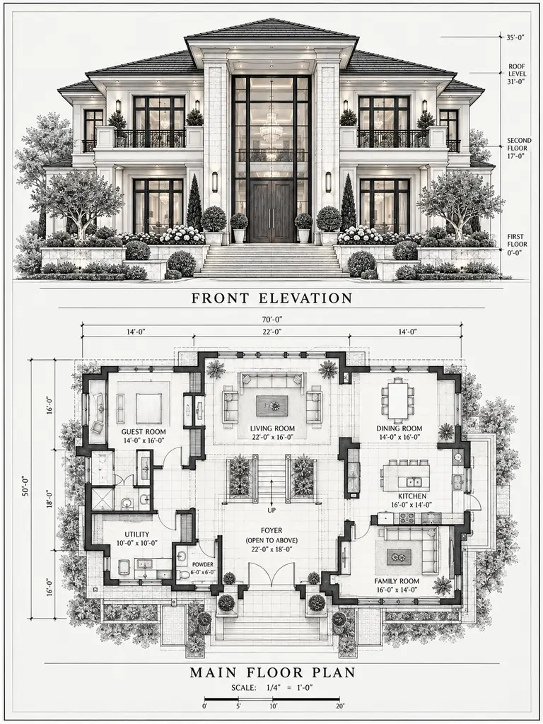 23 Beautiful Classic Villa Design Ideas With Timeless Architectural Style - image 10