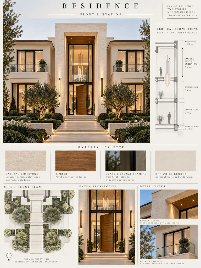 23 Architect-Inspired Facade House Design Ideas for Dream Homes - image 10
