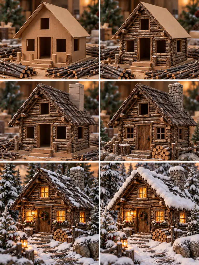 23 Easy DIY Christmas Village Houses Ideas for Festive Holiday Decor - image 10