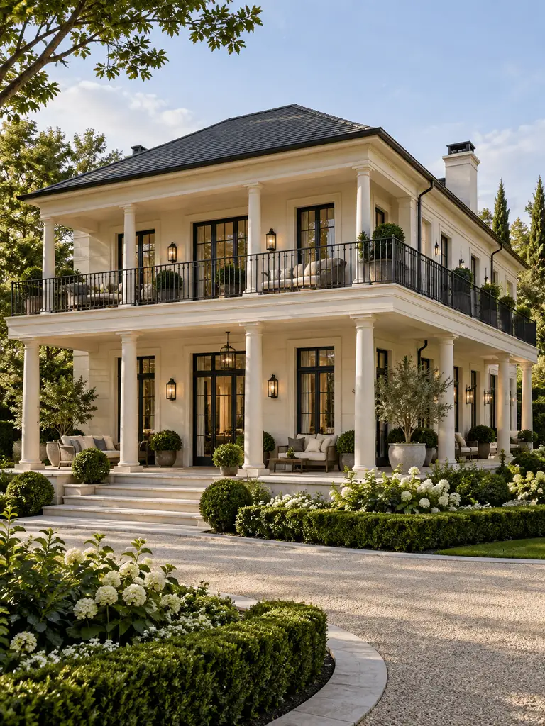 23 Beautiful Classic Villa Design Ideas With Timeless Architectural Style - image 11