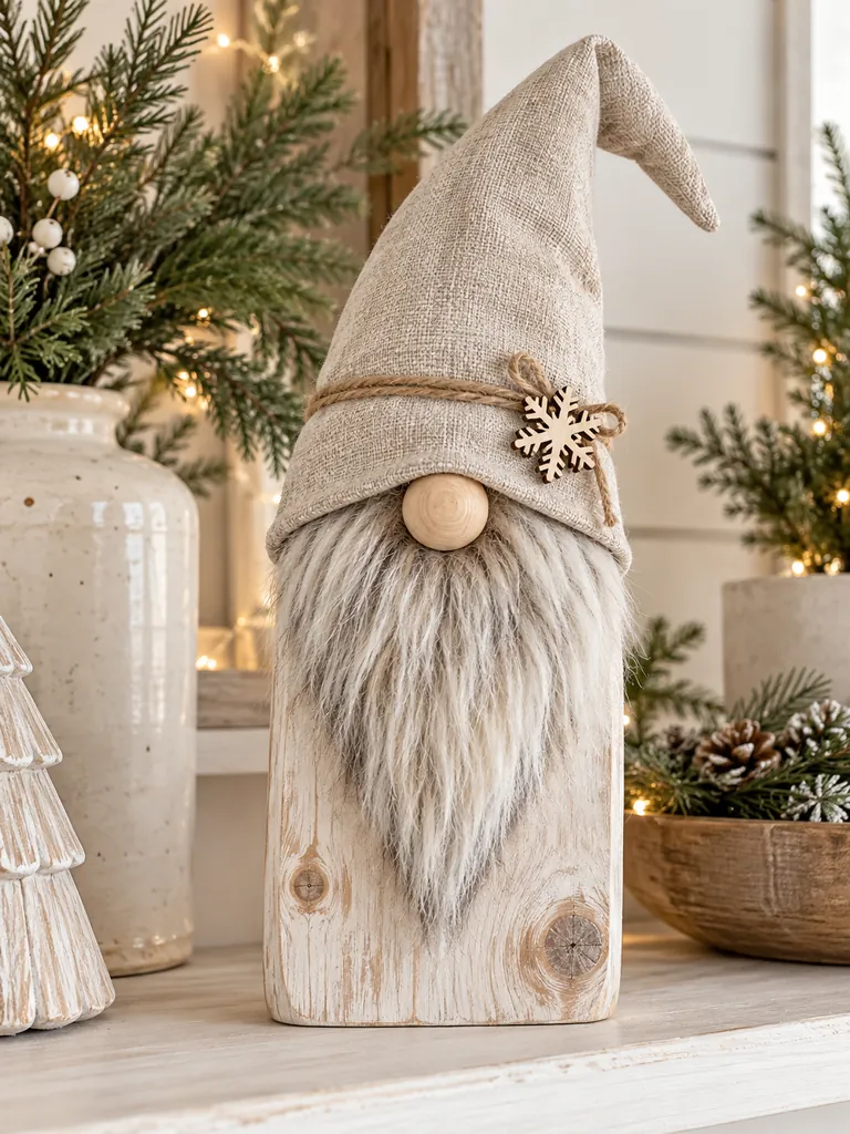 23 Creative DIY Wooden Christmas Gnomes for Festive Holiday Decorating - image 11