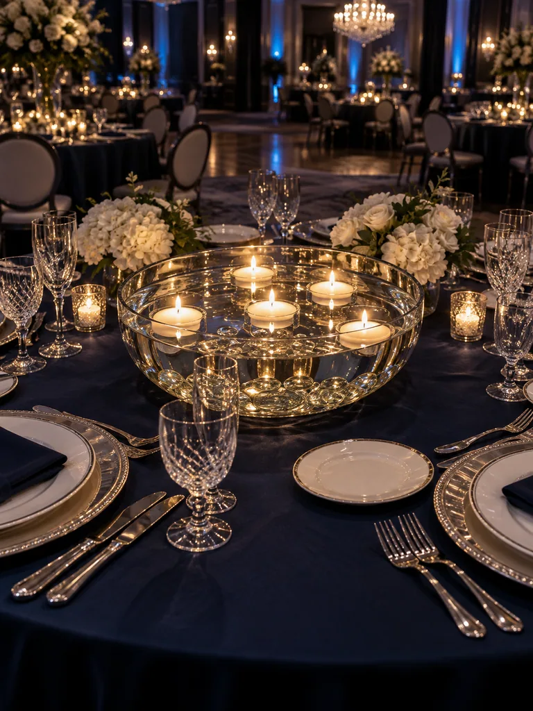 Stunning December Wedding Centerpieces for Round Tables - image 11