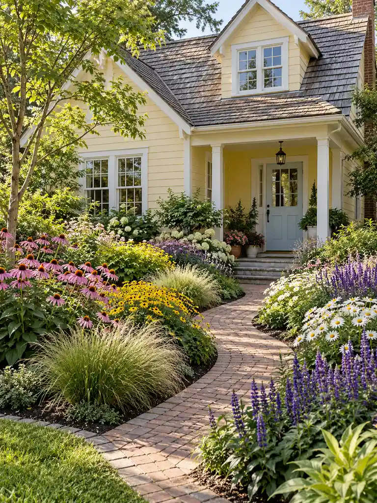 23 Front Yard Landscape Design Ideas That Make Any Home Look Beautiful - image 11