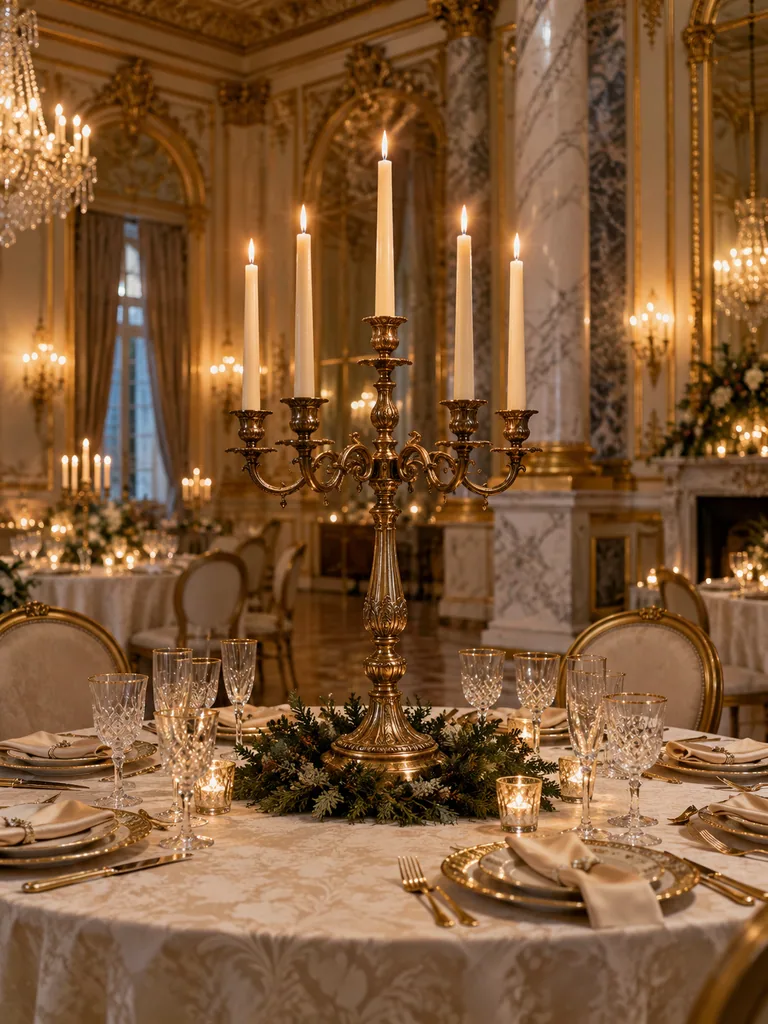 Stunning December Wedding Centerpieces for Round Tables - image 12