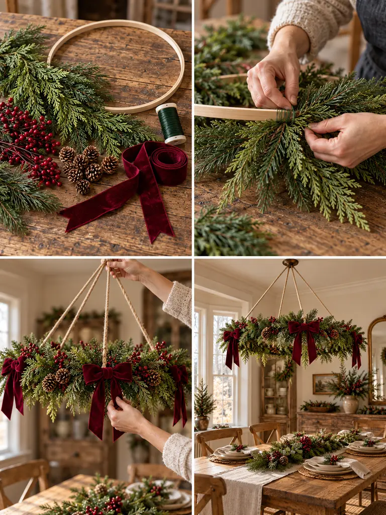 23 DIY Christmas Ceiling Decor Ideas With Stunning Handmade Designs - image 12