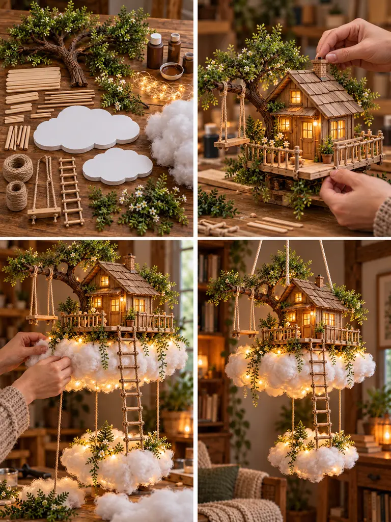 23 Floating Cloud House Ideas With Magical Handmade Designs - image 12