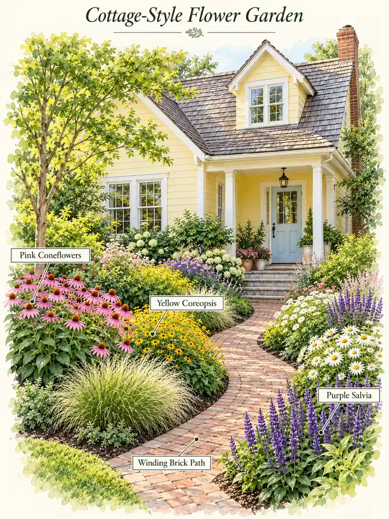 23 Front Yard Landscape Design Ideas That Make Any Home Look Beautiful - image 12