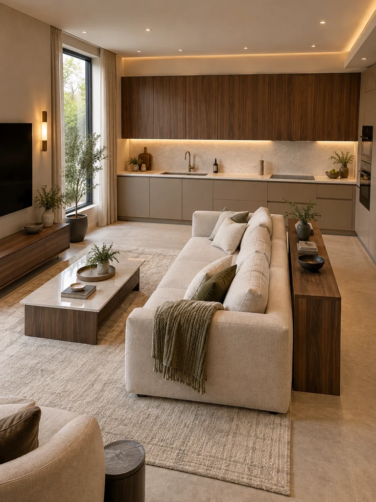 23 Clever Small Open Plan Kitchen Living Room Layout Ideas You’ll Love - image 13