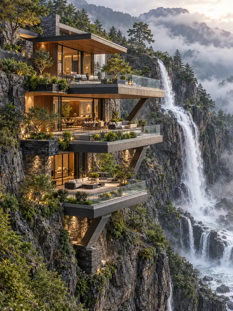 45 Incredible Waterfall Villa Design Ideas That Redefine Luxury Living - image 13