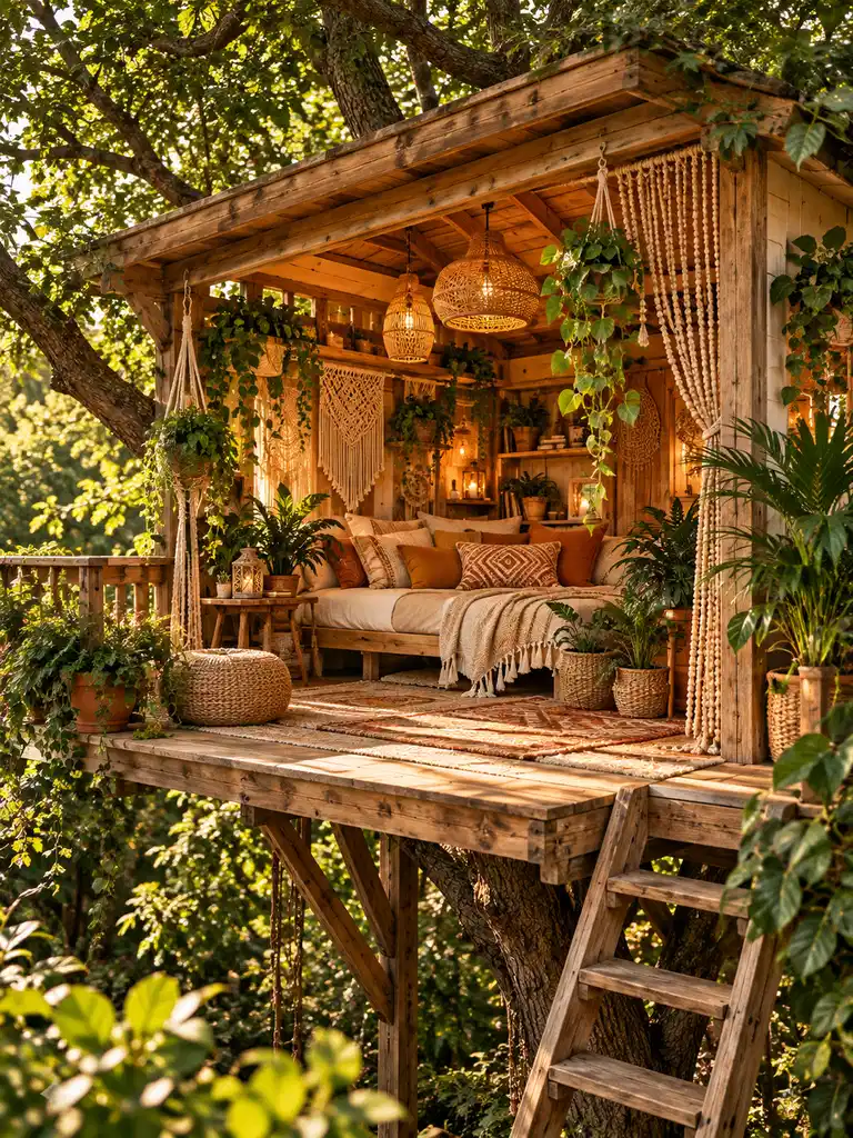 45 Small and Luxury Tree House Ideas for Every Backyard Style - image 13