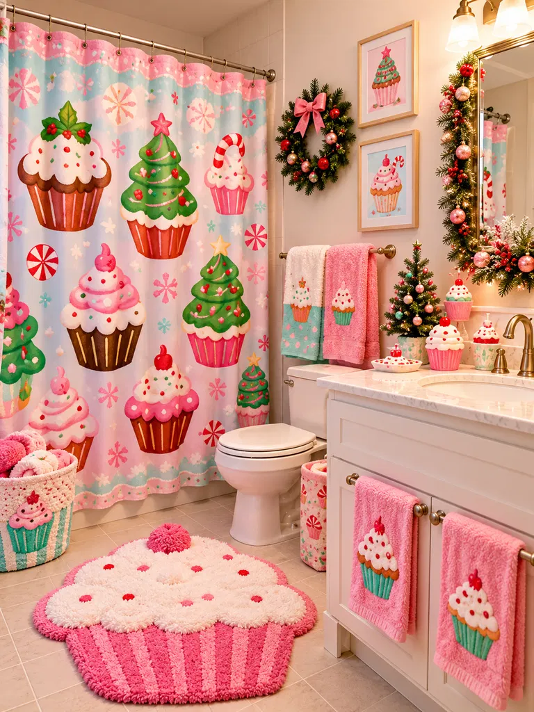 45 Whimsical Christmas Bathroom Decor Ideas for Kids to Try This Holiday Season - image 13