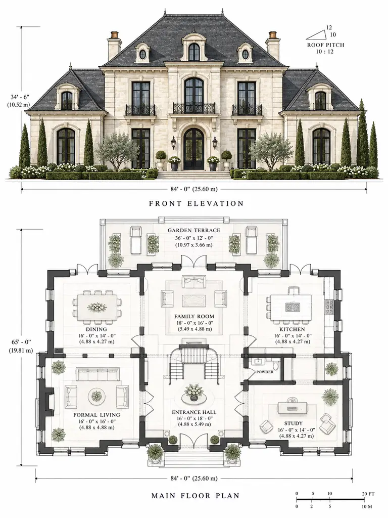 23 Beautiful Classic Villa Design Ideas With Timeless Architectural Style - image 14