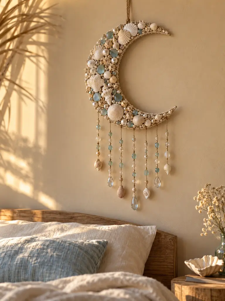 45 DIY Seashell Wall Art Ideas for Beautiful Coastal Home Decor - image 14