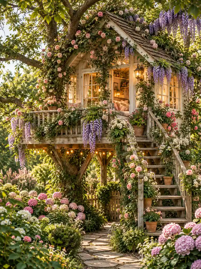 45 Small and Luxury Tree House Ideas for Every Backyard Style - image 14