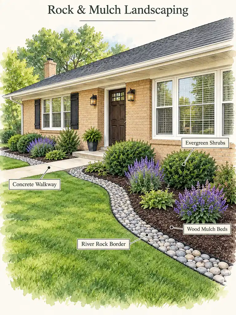 23 Front Yard Landscape Design Ideas That Make Any Home Look Beautiful - image 14