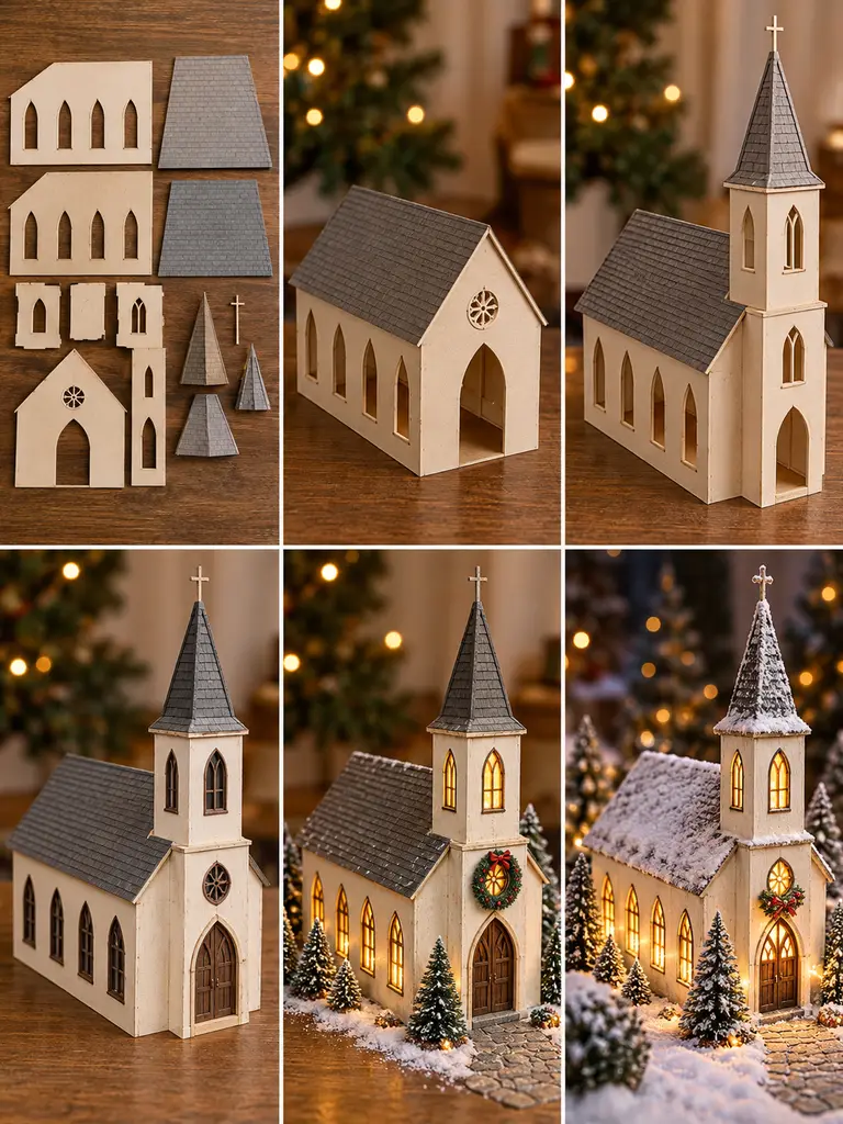 23 Easy DIY Christmas Village Houses Ideas for Festive Holiday Decor - image 14
