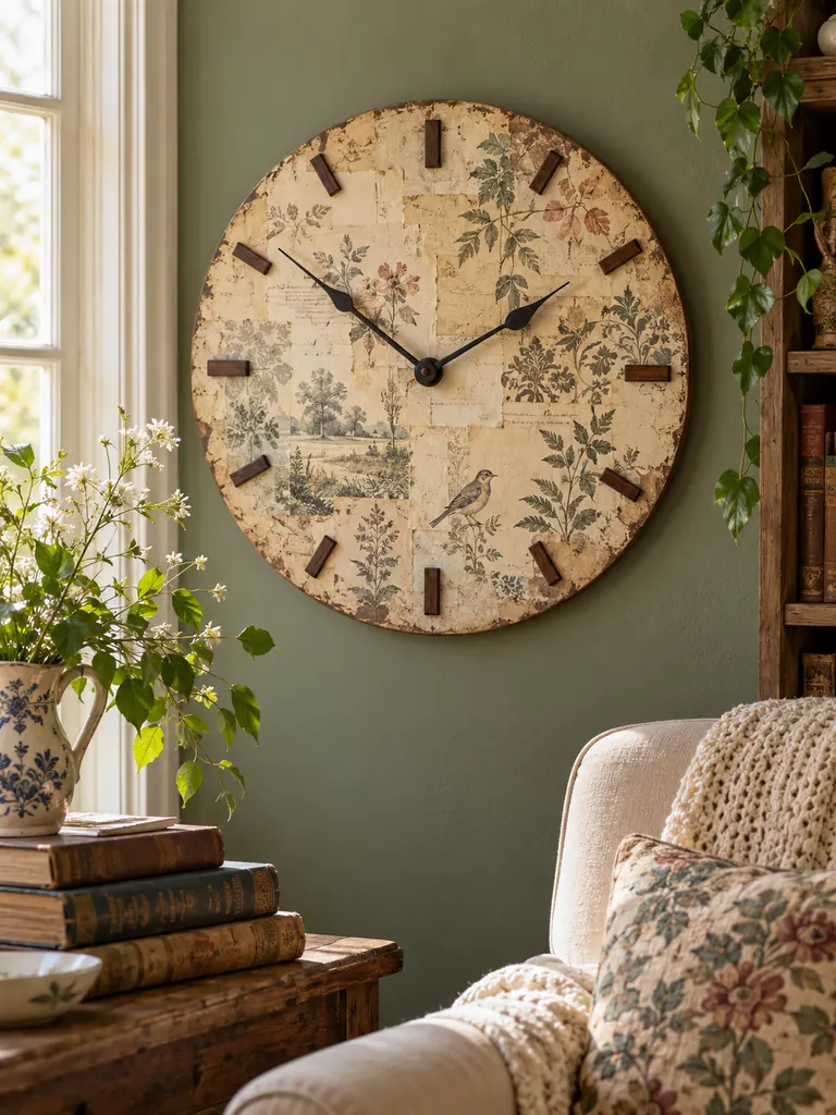 23 Handmade DIY Clock Ideas to Give Your Walls a Unique Look - image 15
