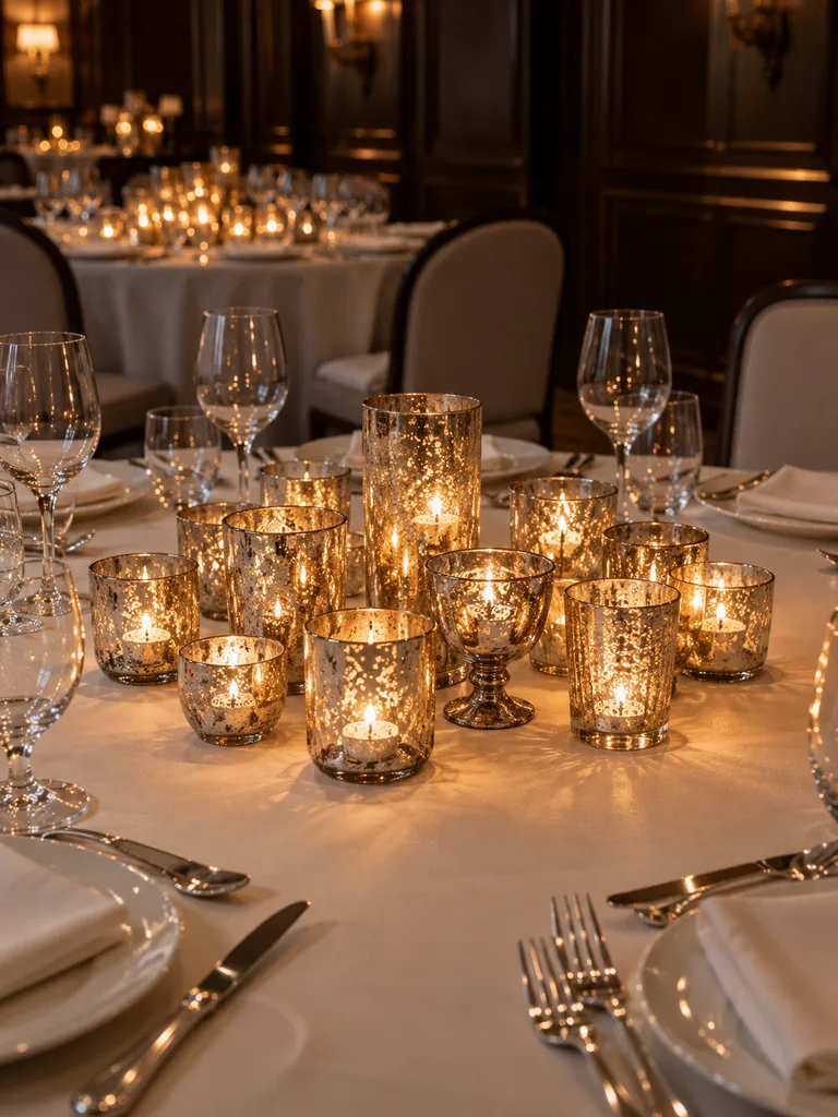 Stunning December Wedding Centerpieces for Round Tables - image 15