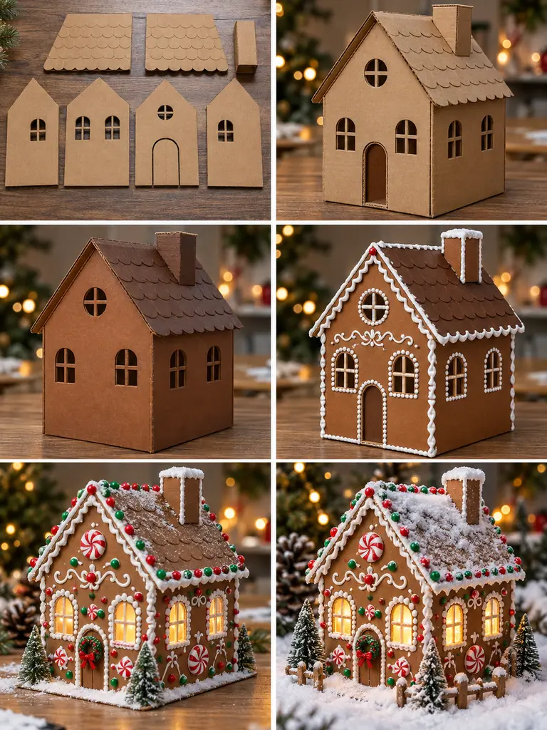 23 Easy DIY Christmas Village Houses Ideas for Festive Holiday Decor - image 16