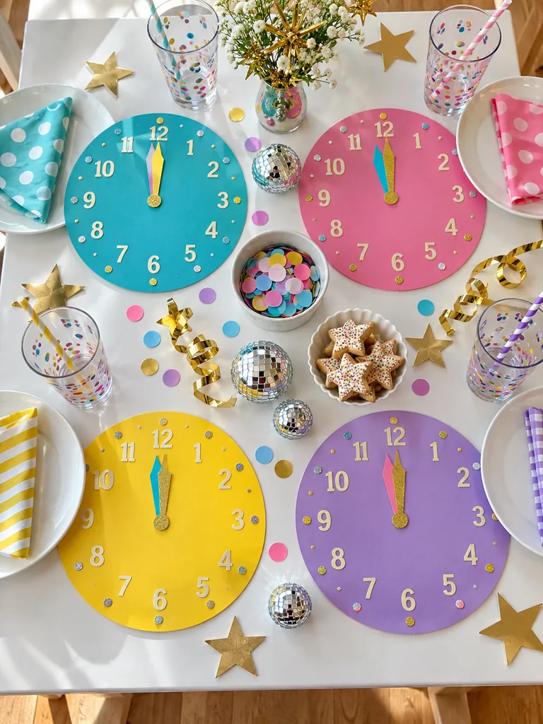 45 Colorful New Year’s Eve Decoration Ideas for Kids’ Parties - image 18