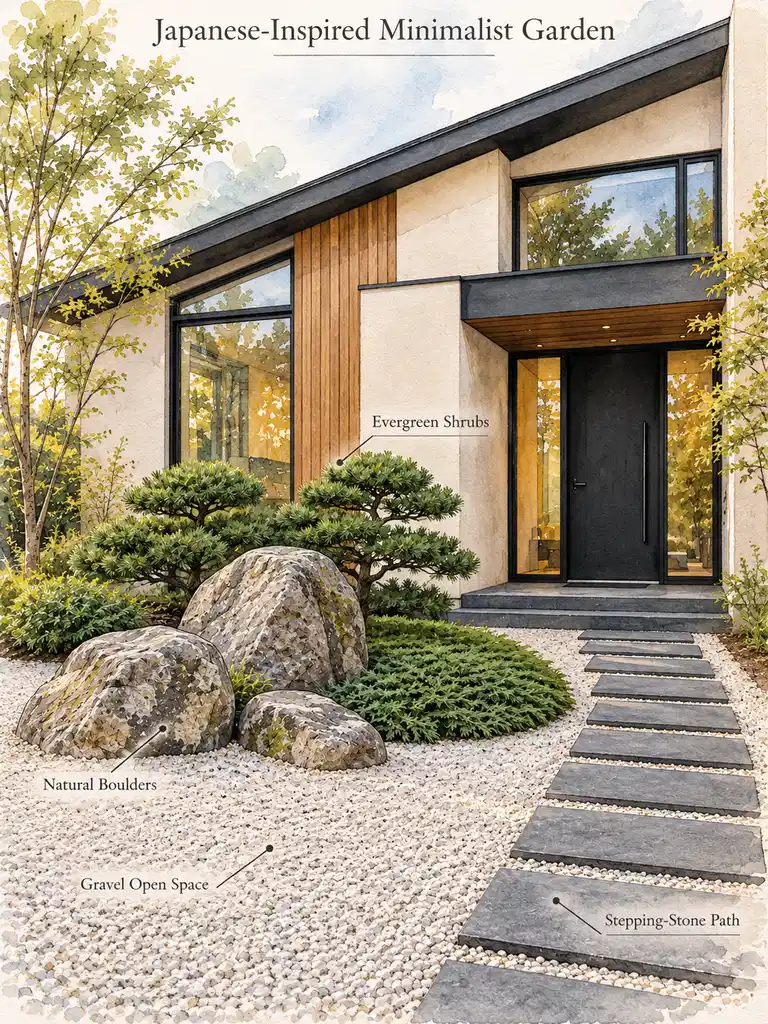 23 Front Yard Landscape Design Ideas That Make Any Home Look Beautiful - image 18