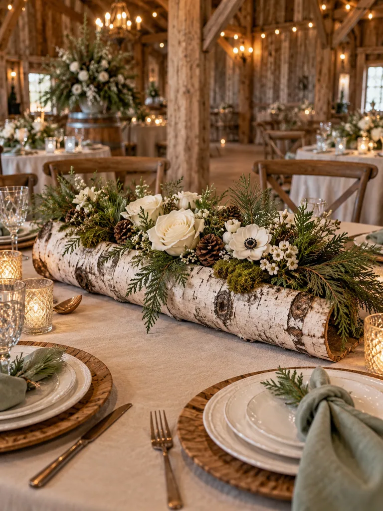 Stunning December Wedding Centerpieces for Round Tables - image 19
