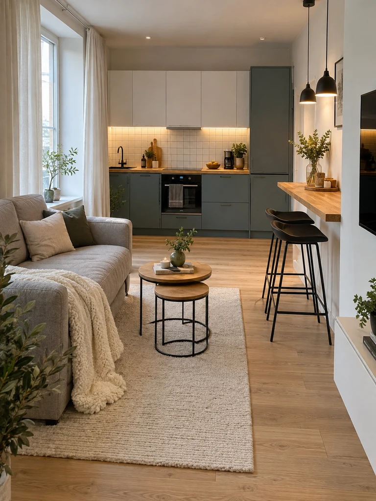 23 Clever Small Open Plan Kitchen Living Room Layout Ideas You’ll Love - image 19