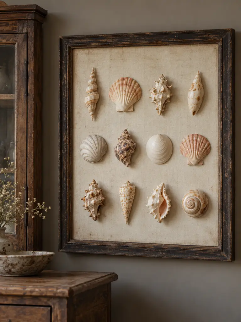 45 DIY Seashell Wall Art Ideas for Beautiful Coastal Home Decor - image 20