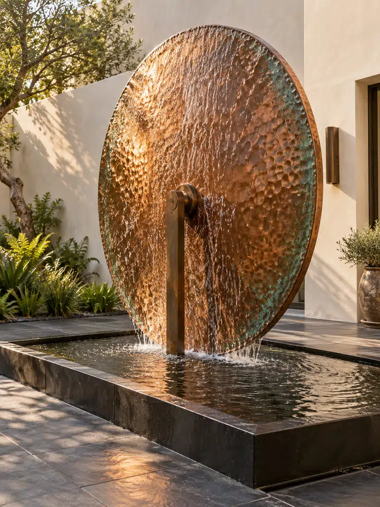 45 Inner Courtyard Design With Fountain Ideas for a Beautiful and Peaceful Home - image 20