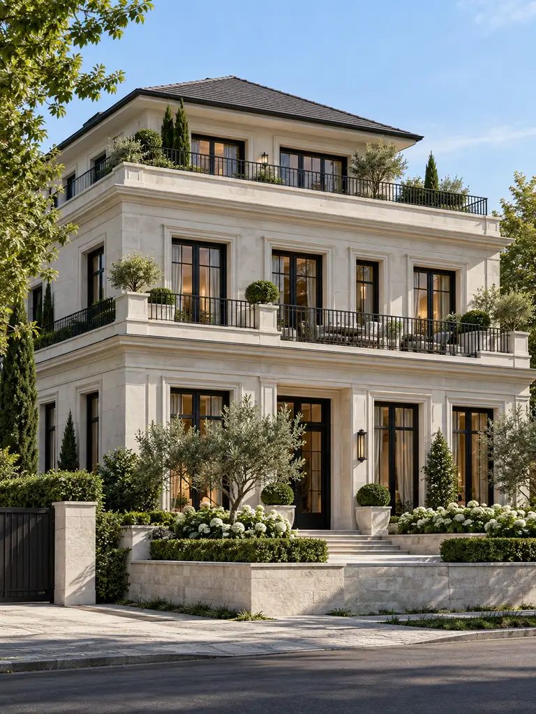 23 Beautiful Classic Villa Design Ideas With Timeless Architectural Style - image 21
