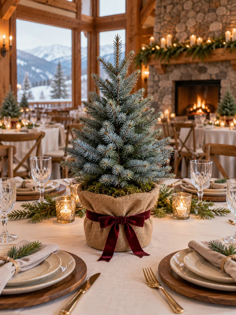 Stunning December Wedding Centerpieces for Round Tables - image 21