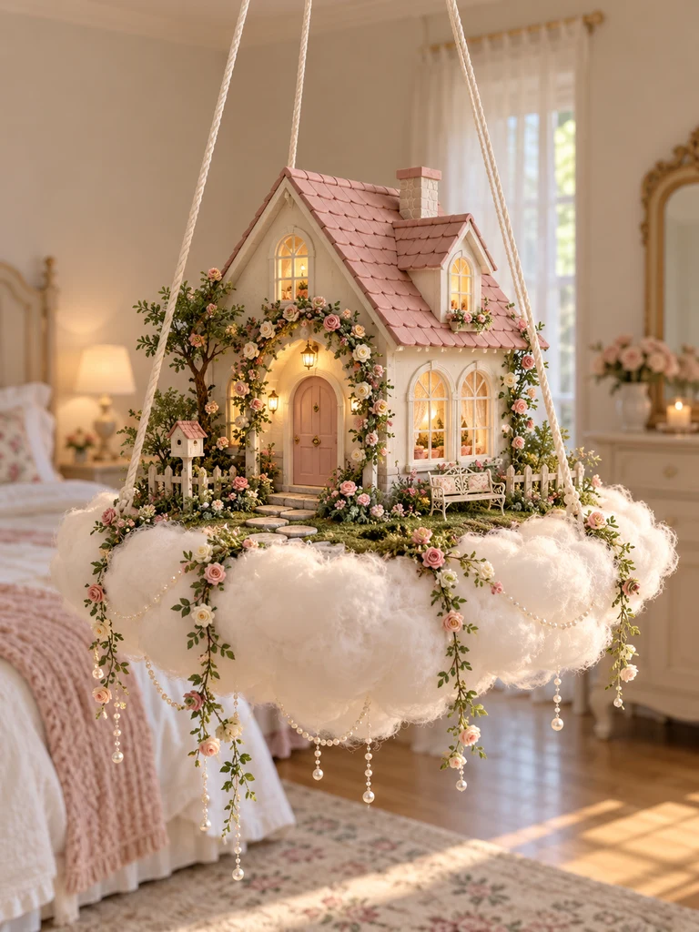 23 Floating Cloud House Ideas With Magical Handmade Designs - image 21