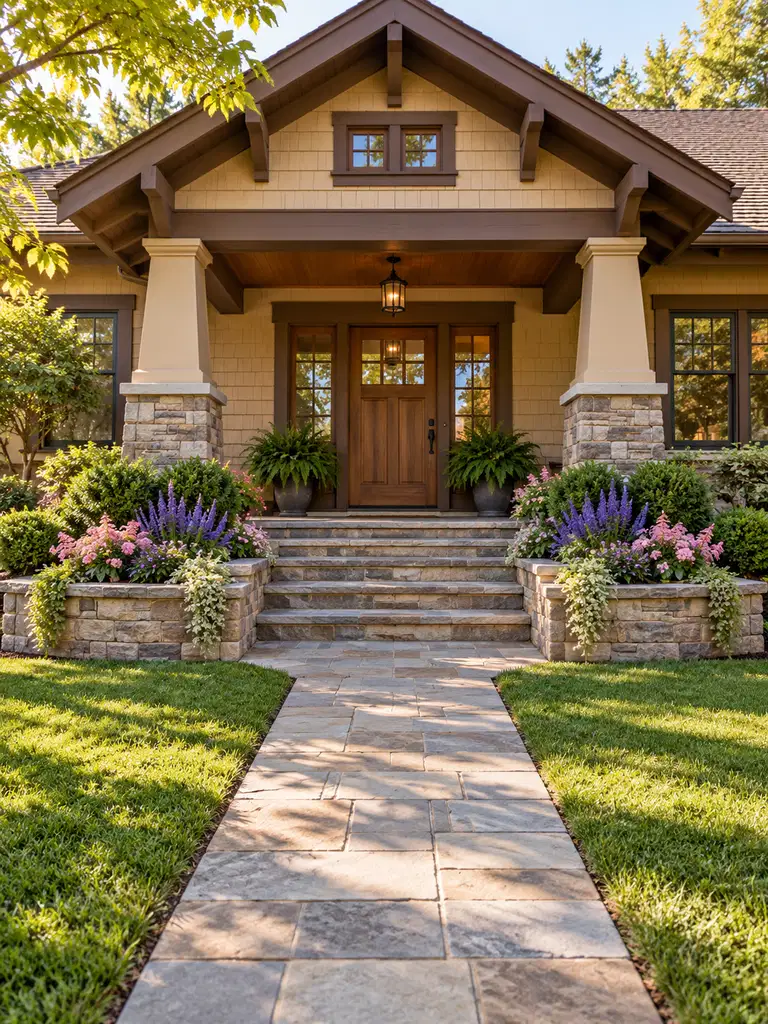 23 Front Yard Landscape Design Ideas That Make Any Home Look Beautiful - image 21