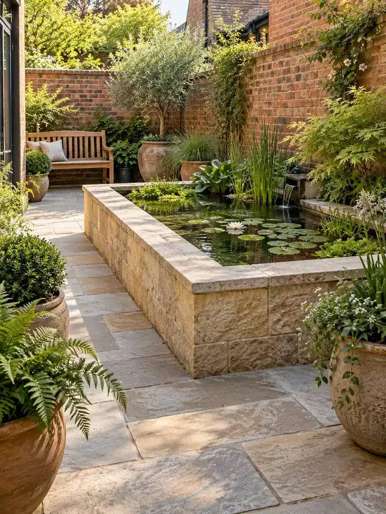 45 Courtyard Garden Ideas With Pond for a Beautiful Outdoor Retreat - image 21