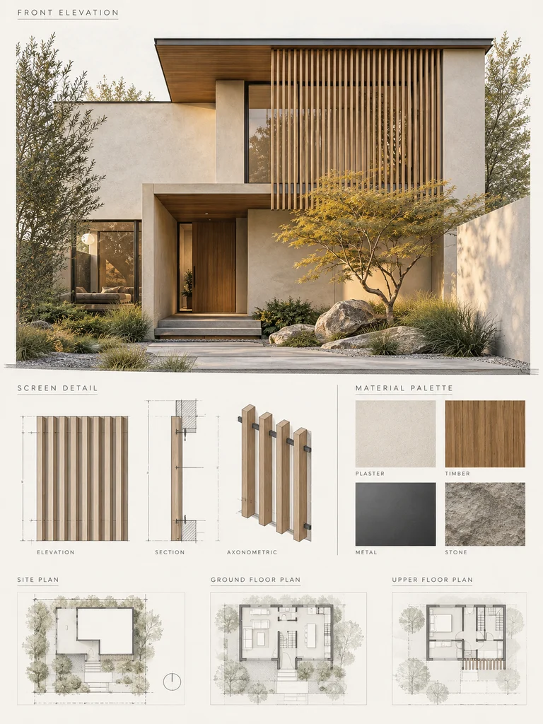 23 Architect-Inspired Facade House Design Ideas for Dream Homes - image 22