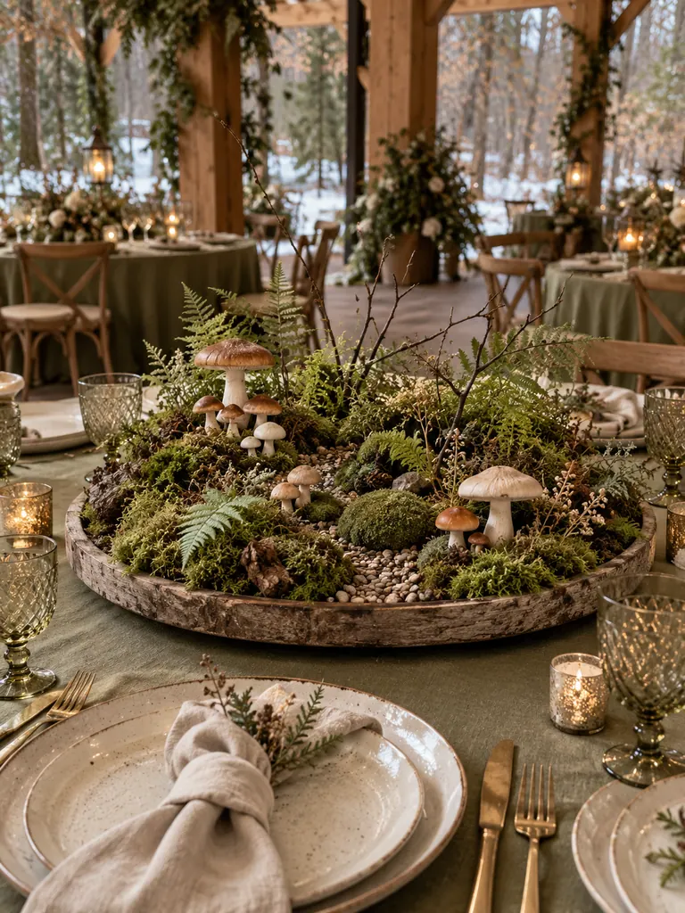 Stunning December Wedding Centerpieces for Round Tables - image 22