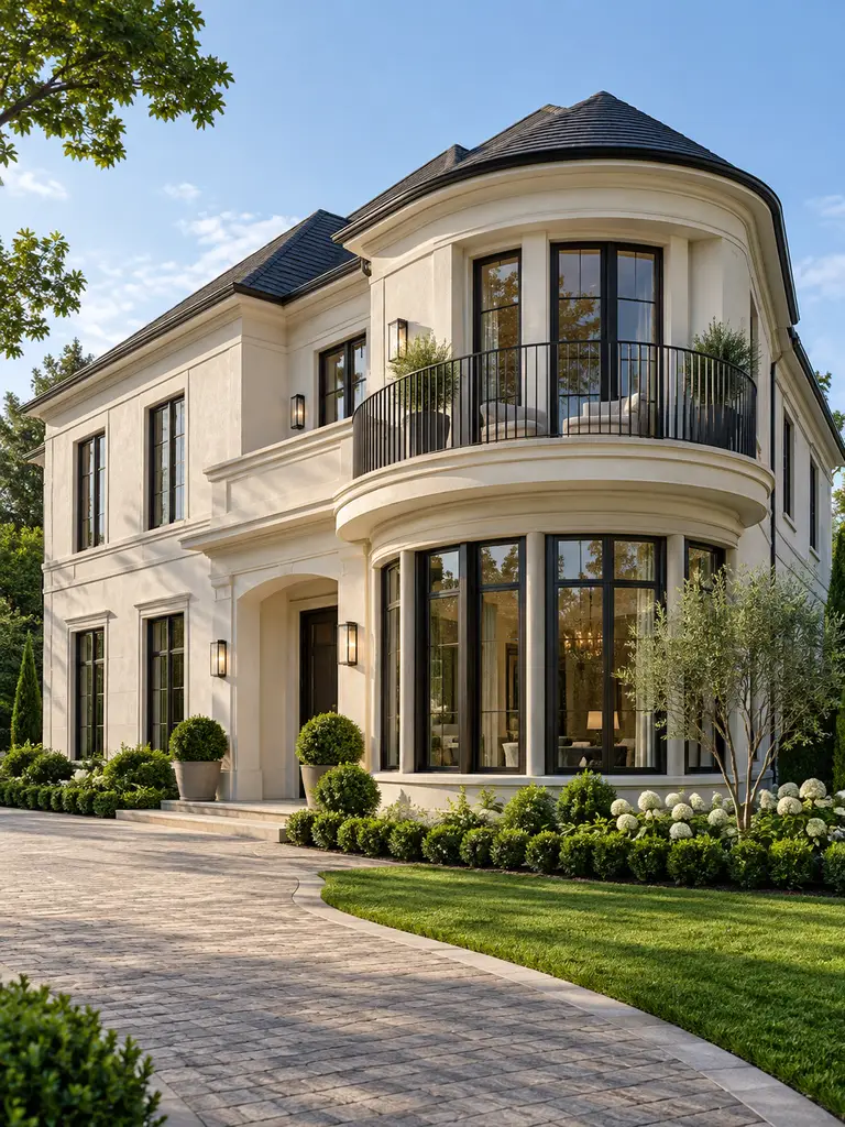 23 Beautiful Classic Villa Design Ideas With Timeless Architectural Style - image 23