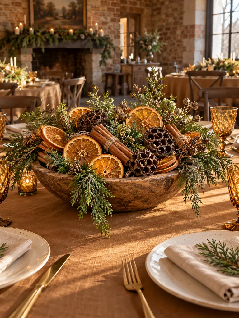 Stunning December Wedding Centerpieces for Round Tables - image 23