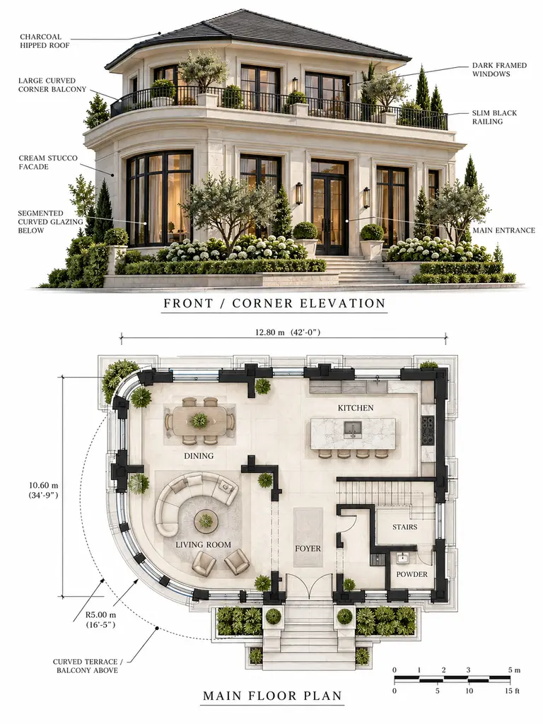 23 Beautiful Classic Villa Design Ideas With Timeless Architectural Style - image 24