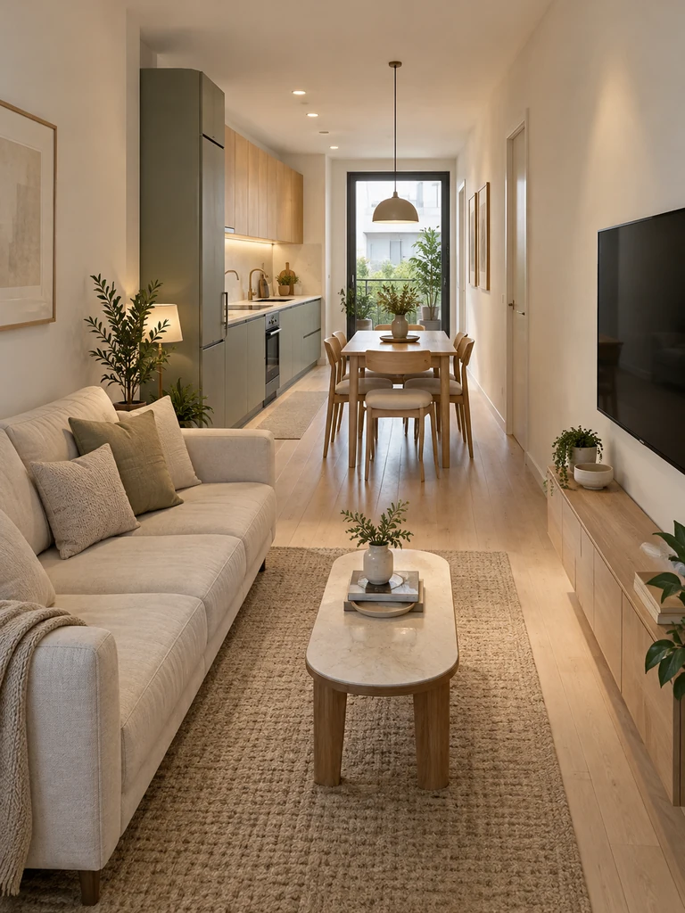 23 Clever Small Open Plan Kitchen Living Room Layout Ideas You’ll Love - image 25