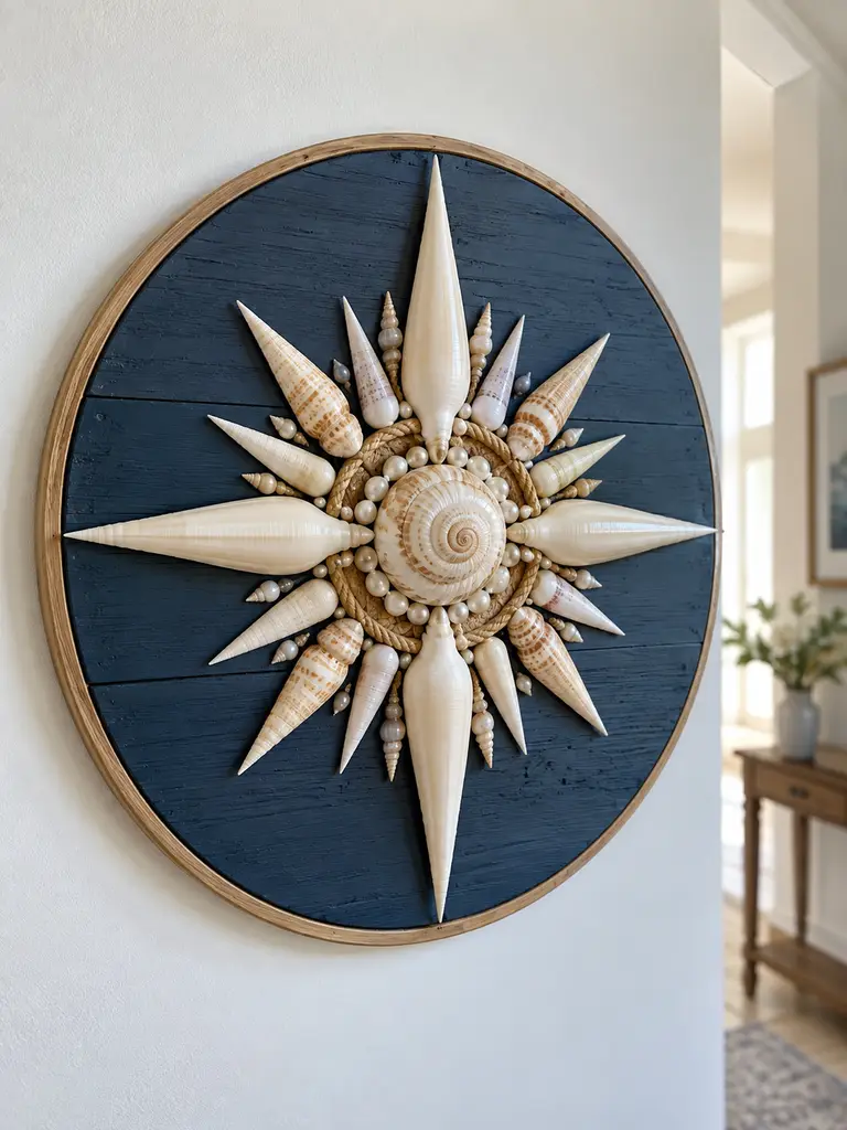 45 DIY Seashell Wall Art Ideas for Beautiful Coastal Home Decor - image 25