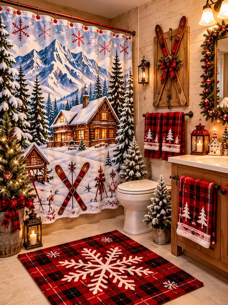 45 Whimsical Christmas Bathroom Decor Ideas for Kids to Try This Holiday Season - image 25