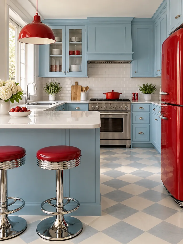 45 Vibrant Kitchen Decor Ideas for a Bright and Playful Interior - image 25
